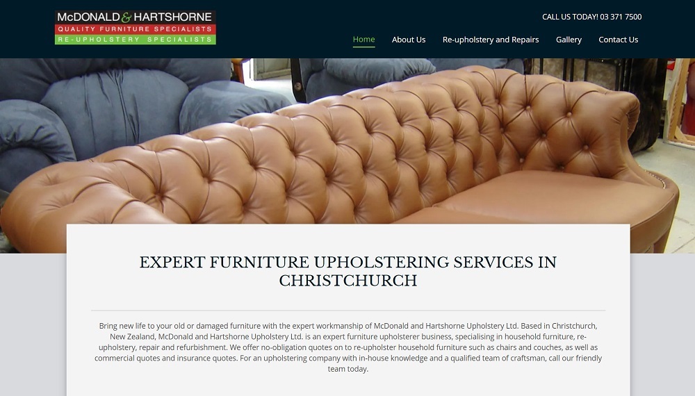 Mcdonald & hartshorne clearance quality furniture specialists